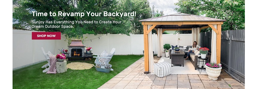 Sunjoy Coupon Codes 2024 Banner